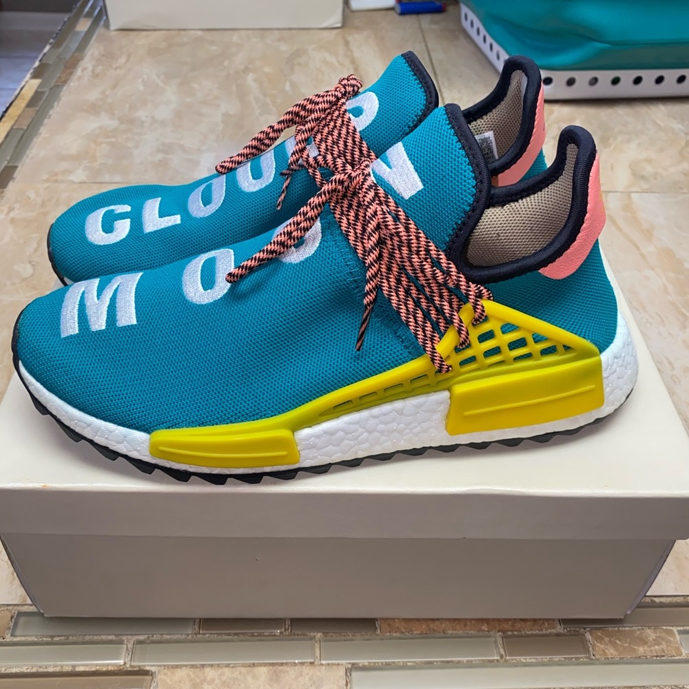 Adidas Human Race NMD Pharrell Sun Glow Men size 9.5